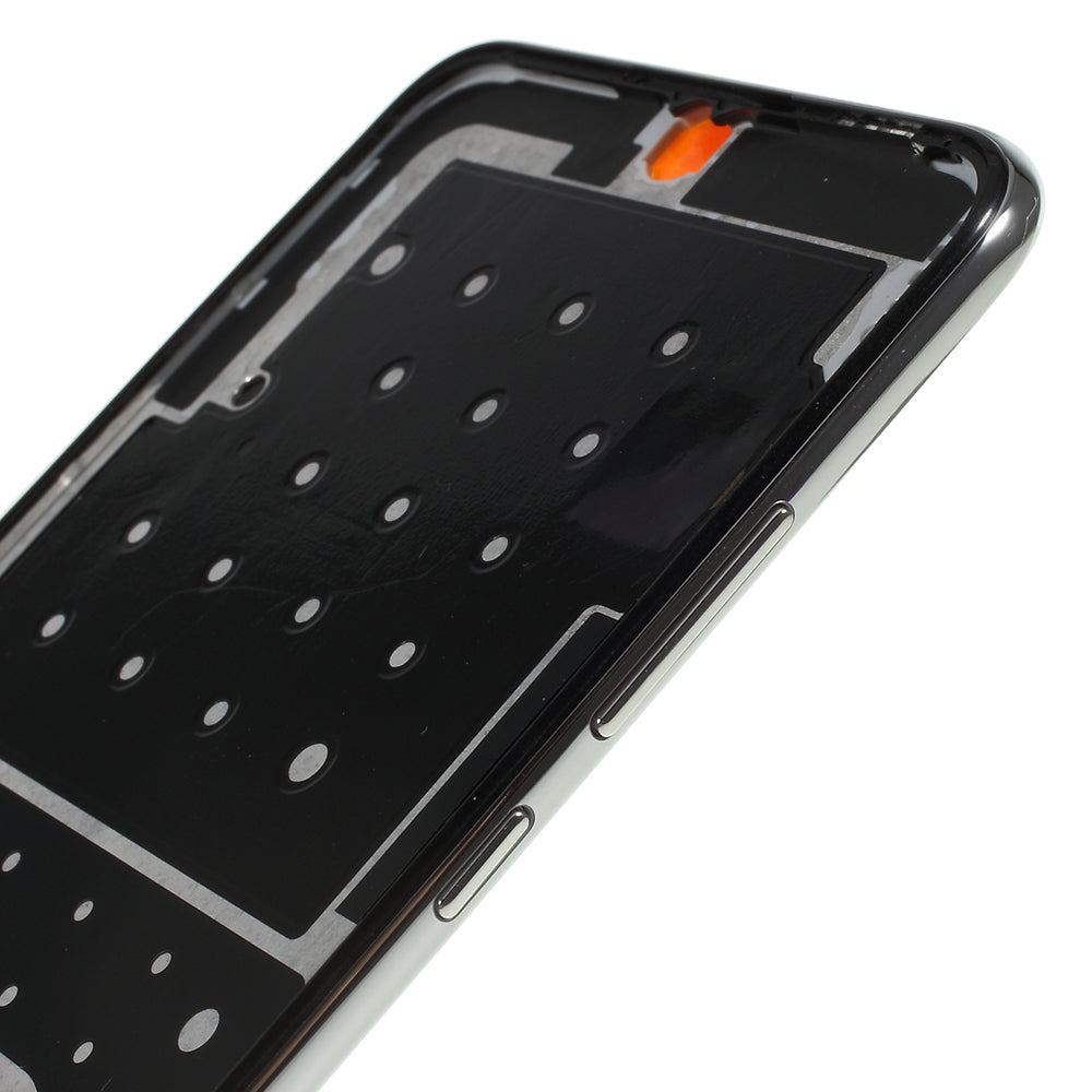 For Huawei nova 4e OEM Front Housing Frame + Earpiece Mesh Replacement Part