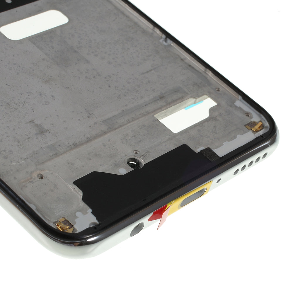 For Huawei nova 4e OEM Front Housing Frame + Earpiece Mesh Replacement Part