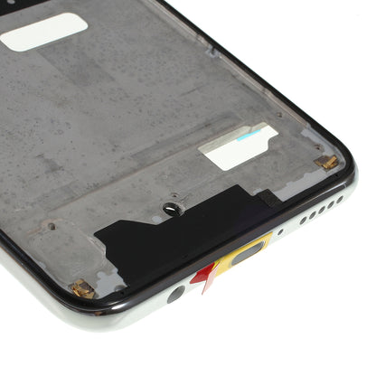 For Huawei nova 4e OEM Front Housing Frame + Earpiece Mesh Replacement Part