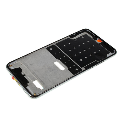 For Huawei nova 4e OEM Front Housing Frame + Earpiece Mesh Replacement Part