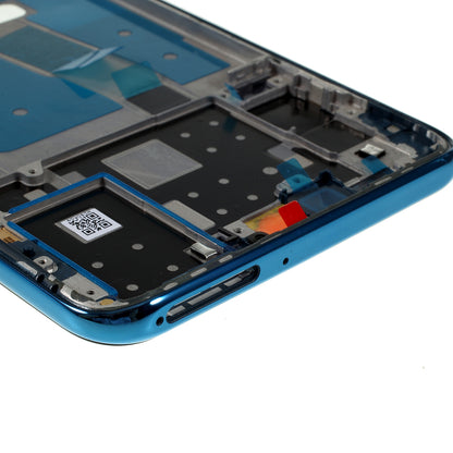 For Huawei nova 4e OEM Front Housing Frame + Earpiece Mesh Replacement Part