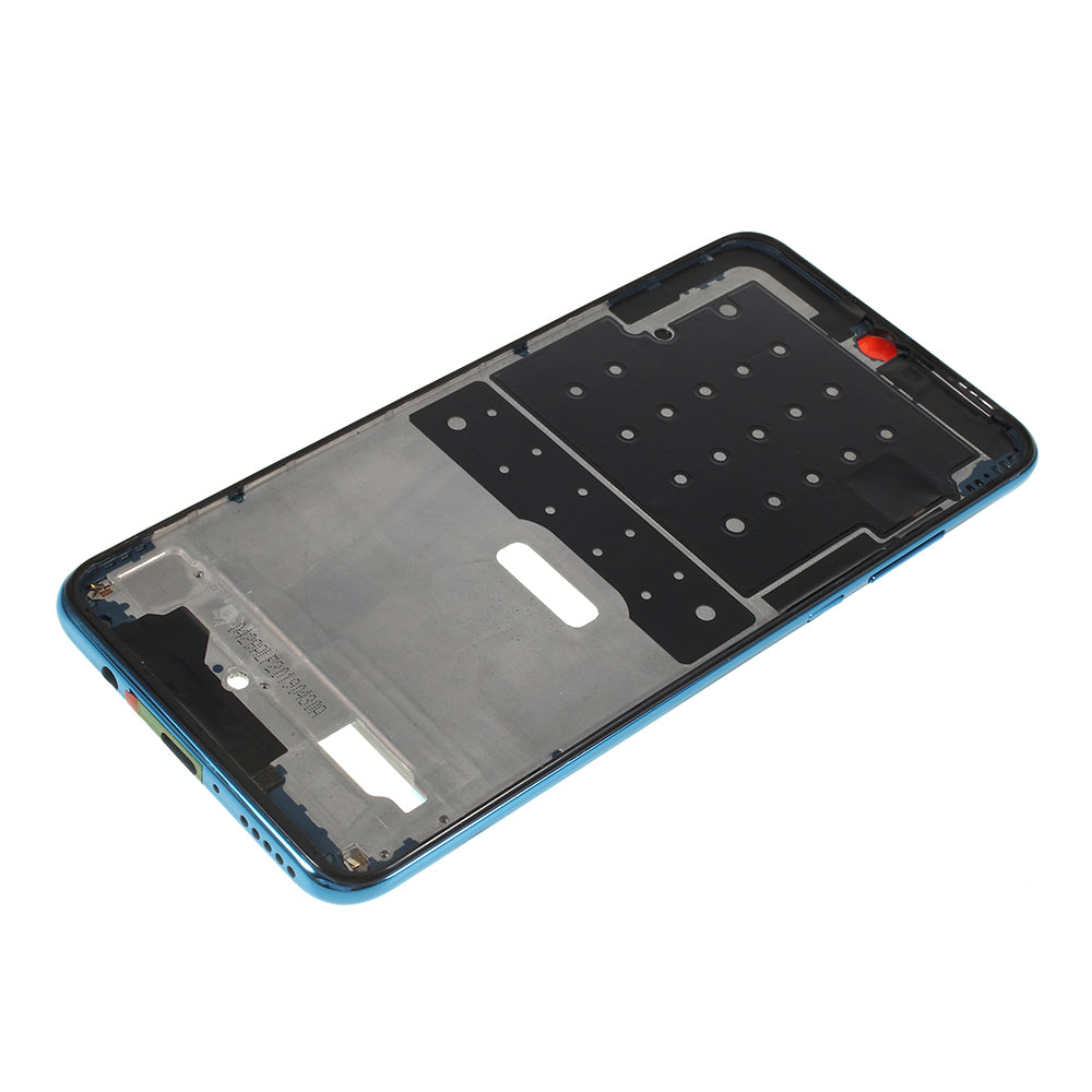 For Huawei nova 4e OEM Front Housing Frame + Earpiece Mesh Replacement Part