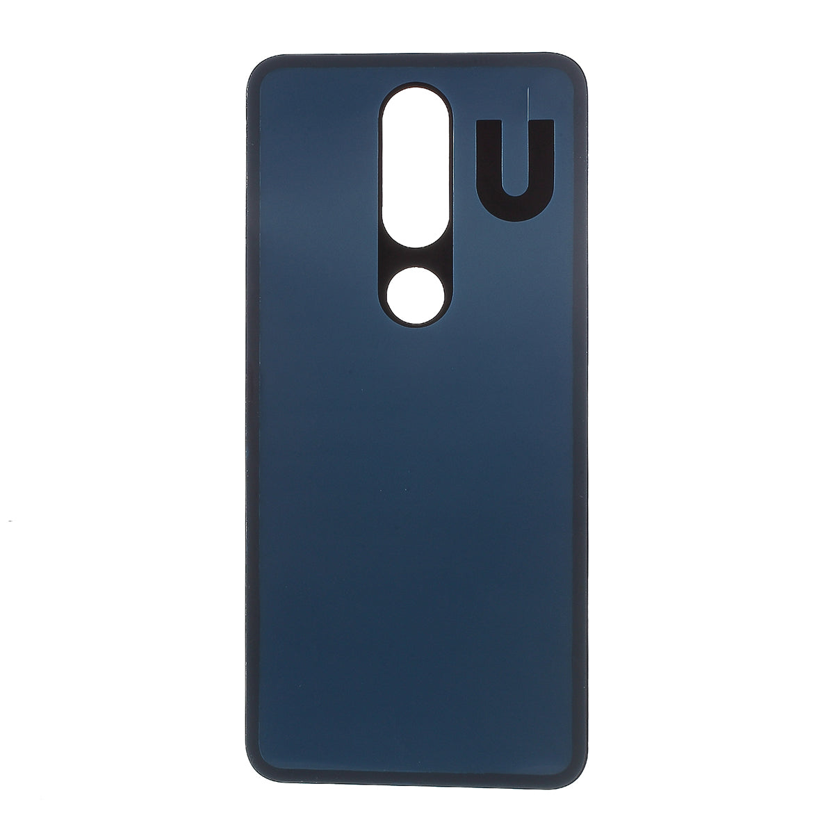 Battery Housing Door Replacement Part with Adhesive Sticker for Nokia 6.1 Plus/X6