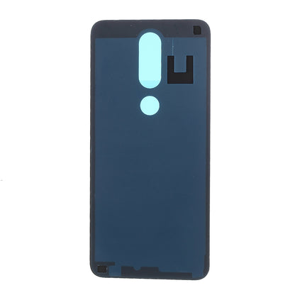Battery Housing Door Replacement Part with Adhesive Sticker for Nokia 6.1 Plus/X6