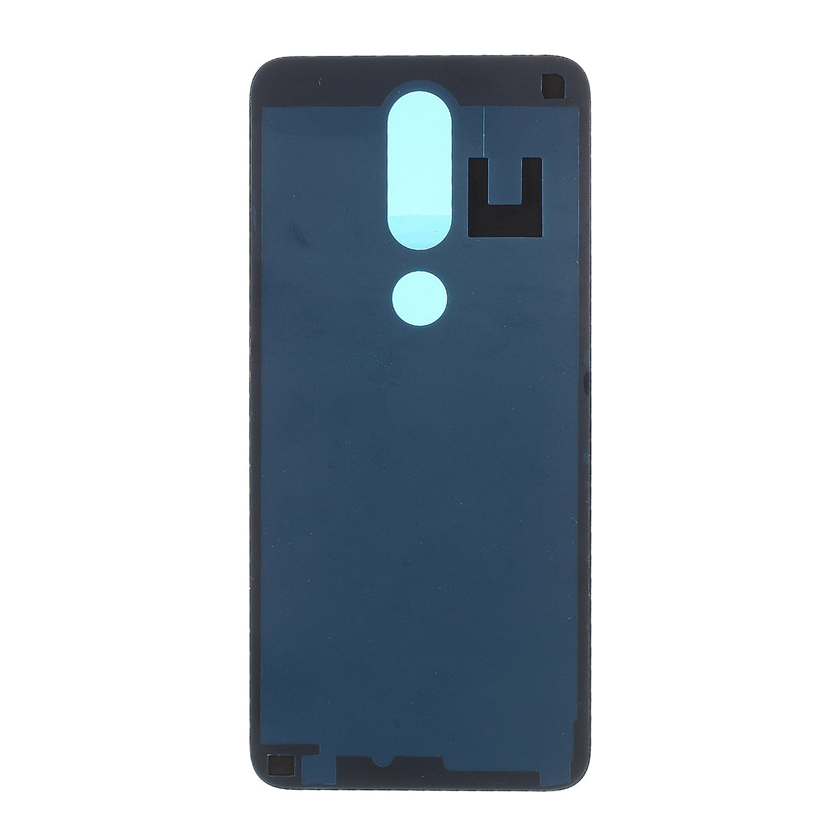 Battery Housing Door Replacement Part with Adhesive Sticker for Nokia 6.1 Plus/X6