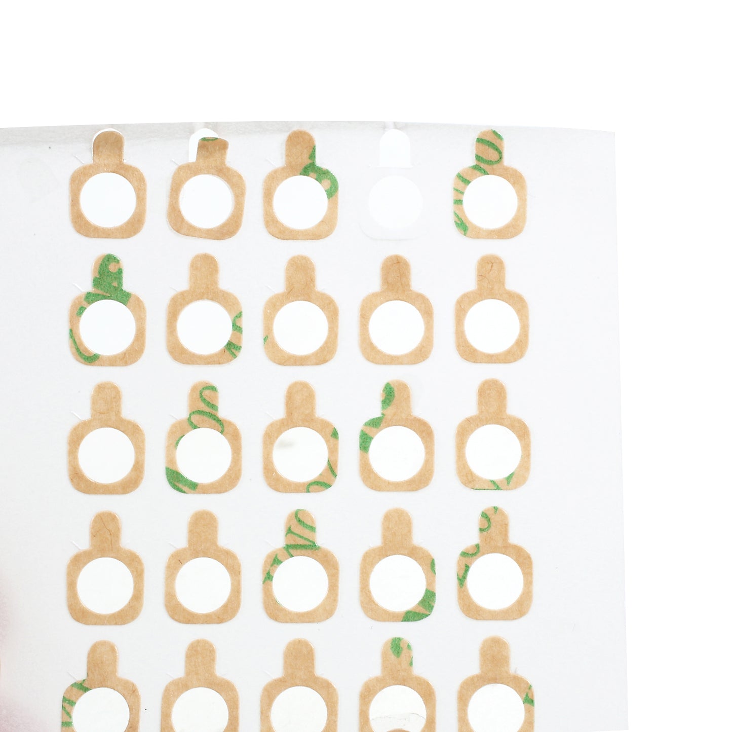 100PCS/Lot Camera Lens Ring Double Sided Adhesive Stickers for Samsung Smartphones, Outer Dia: 9mm, Inner Dia: 5mm
