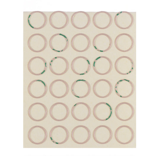 100Pcs/Set Adhesive Stickers for iPhone XR 6.1" / 8/7 4.7-inch Rear Camera Glass Lens Cover