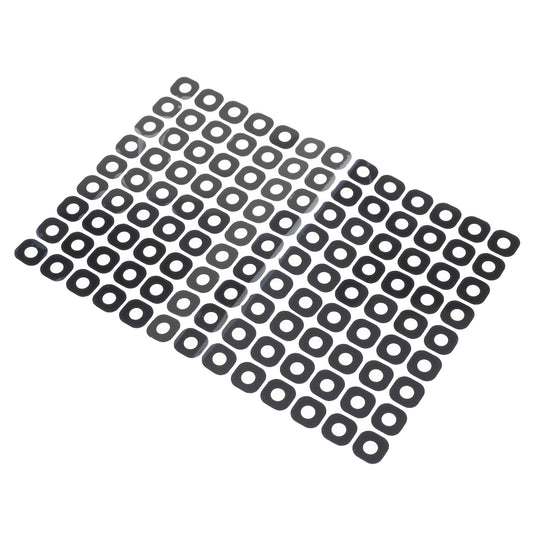 100PCS/Pack OEM Back Rear Camera Glass Lens Part for Samsung Galaxy A5 (2017) SM-A520F / A7 (2017) SM-A720F (Glass Only)