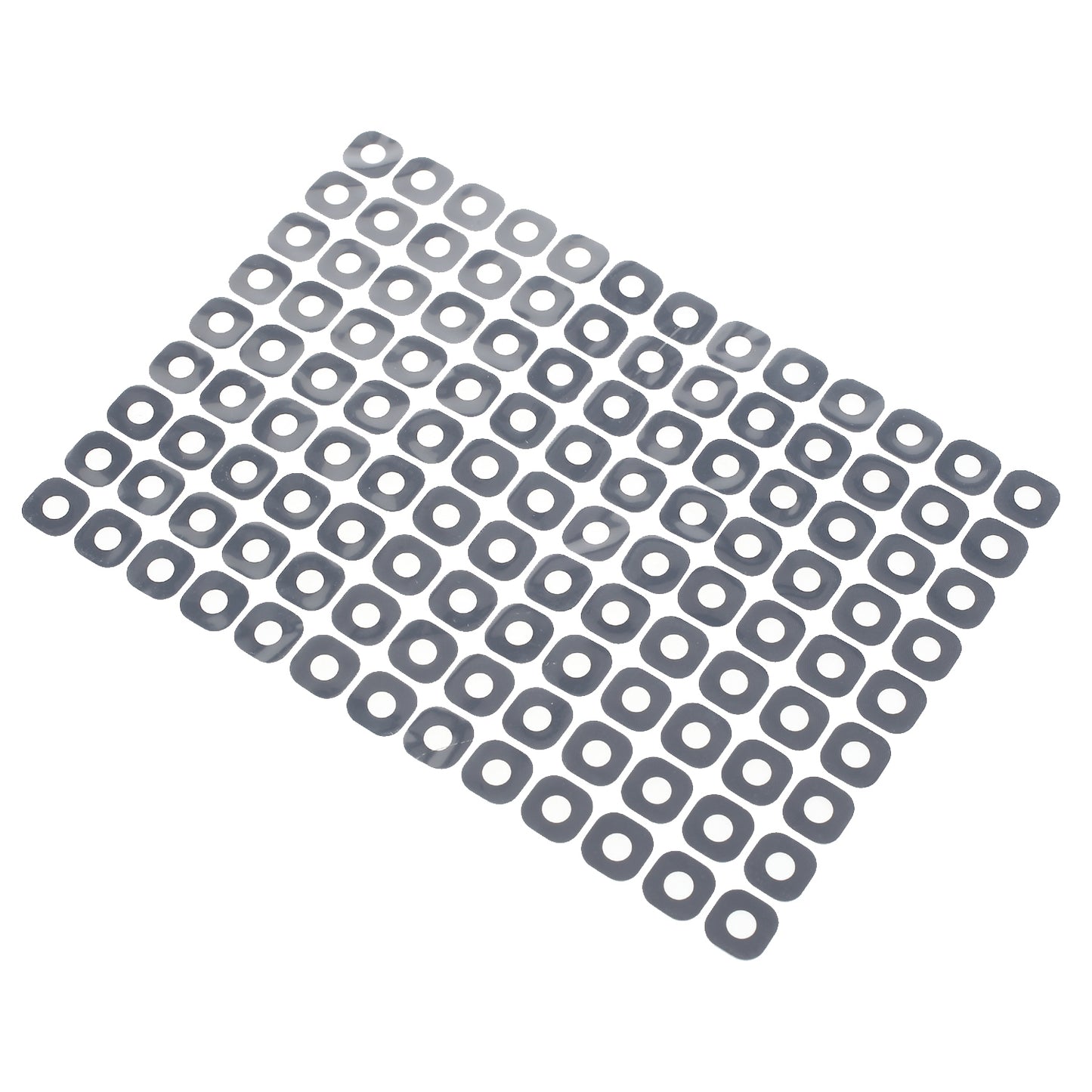 100PCS/Pack OEM Back Rear Camera Glass Lens Part for Samsung Galaxy A5 (2017) SM-A520F / A7 (2017) SM-A720F (Glass Only)