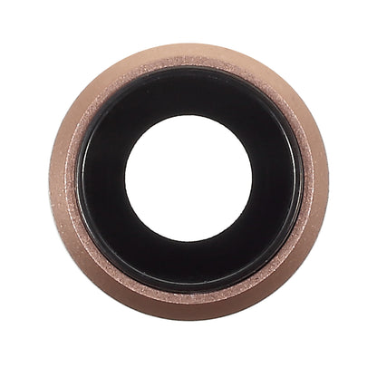 Back Camera Lens Ring Cover with Glass Lens for iPhone 8 4.7 inch