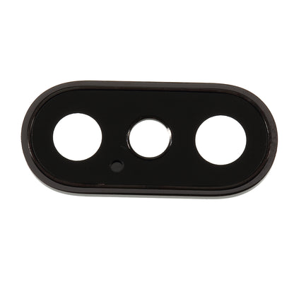 For iPhone XS / XS Max Back Camera Lens Ring Cover with Glass Lens