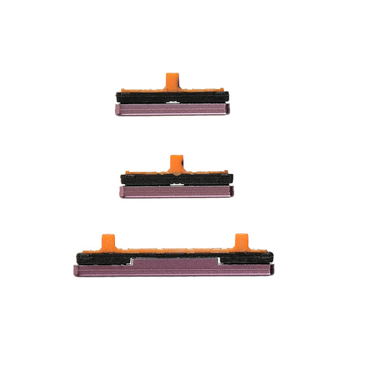3Pcs/Pack for Samsung Galaxy S9 G960/S9 Plus G965 OEM Side Keys Power and Volume Buttons Replacement