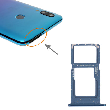 For Huawei P Smart (2019) OEM Dual SIM Card Tray Holder Replacement (without Logo)