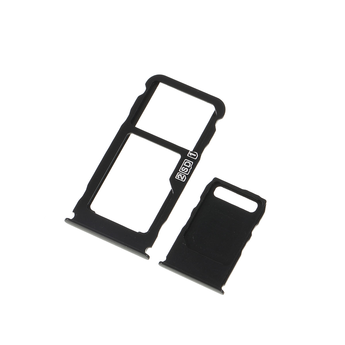 2 Pcs/Set OEM SIM Card Tray Slots Part for Nokia 3.1 Plus