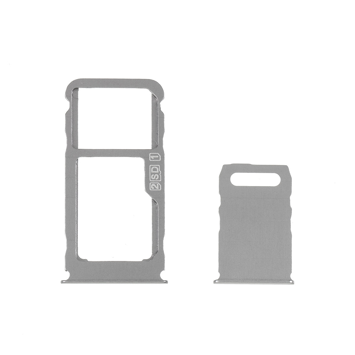 2 Pcs/Set OEM SIM Card Tray Slots Part for Nokia 3.1 Plus