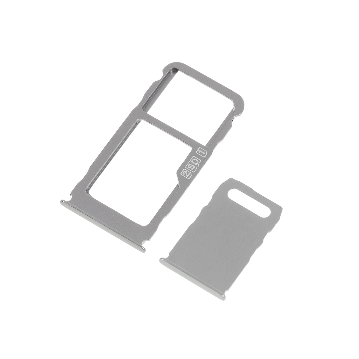 2 Pcs/Set OEM SIM Card Tray Slots Part for Nokia 3.1 Plus