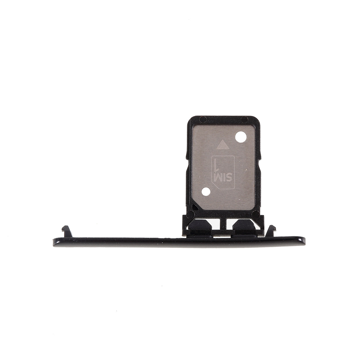 OEM Single SIM Card Tray Holder Slot for Sony Xperia 10 Plus - Black