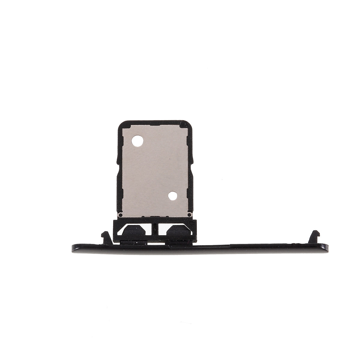 OEM Single SIM Card Tray Holder Slot for Sony Xperia 10 Plus - Black