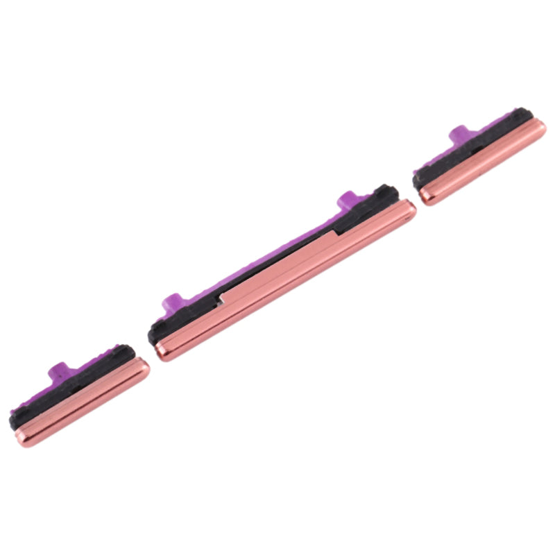 For Samsung Galaxy S10 G973  /  S10 Plus G975 3Pcs  /  Set OEM Power On  /  Off and Volume Side Buttons (without Logo)