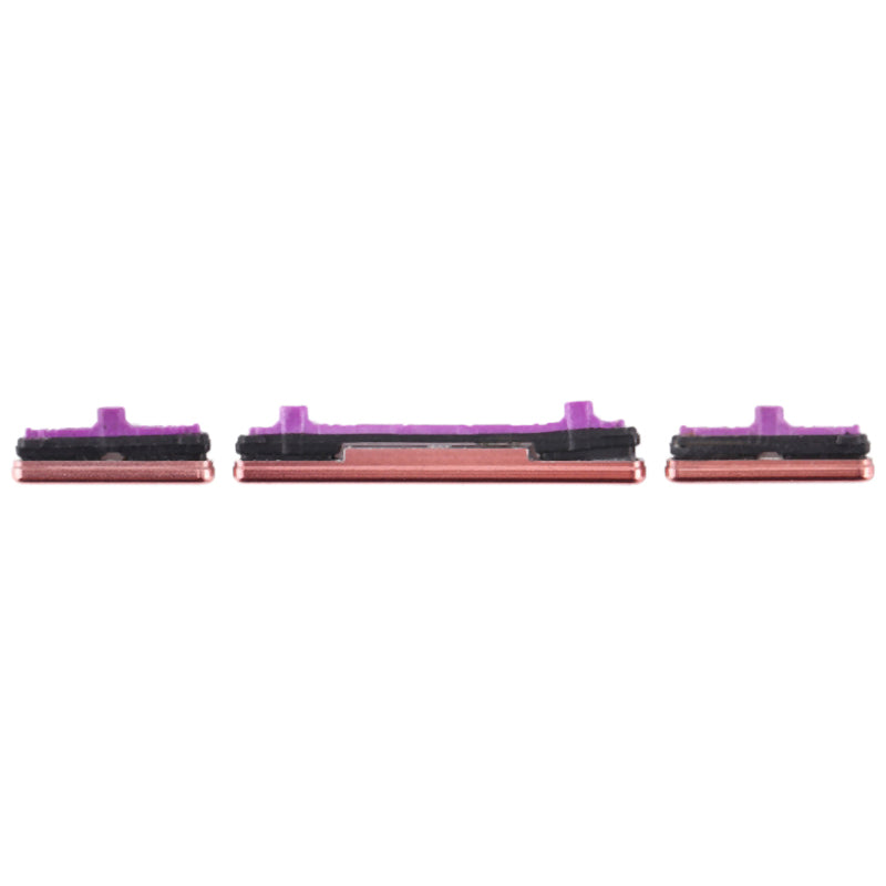 For Samsung Galaxy S10 G973  /  S10 Plus G975 3Pcs  /  Set OEM Power On  /  Off and Volume Side Buttons (without Logo)
