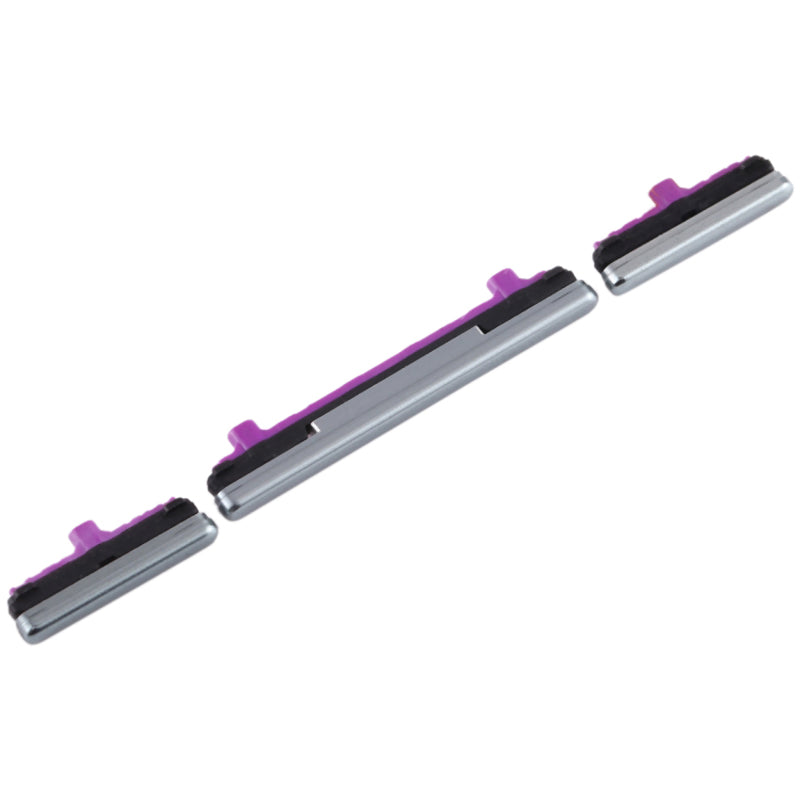 For Samsung Galaxy S10 G973  /  S10 Plus G975 3Pcs  /  Set OEM Power On  /  Off and Volume Side Buttons (without Logo)