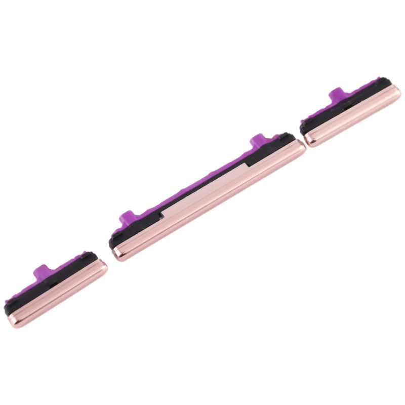For Samsung Galaxy S10 G973  /  S10 Plus G975 3Pcs  /  Set OEM Power On  /  Off and Volume Side Buttons (without Logo)