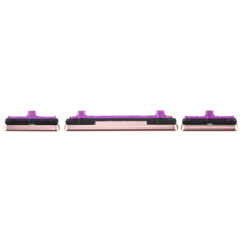For Samsung Galaxy S10 G973  /  S10 Plus G975 3Pcs  /  Set OEM Power On  /  Off and Volume Side Buttons (without Logo)