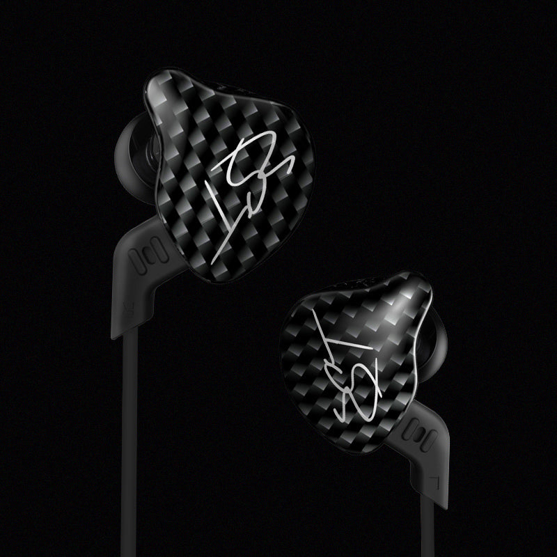 KZ ZST Armature Dual Driver In-ear Earphone Detachable Cable Mega Bass Headset WITHOUT Mic