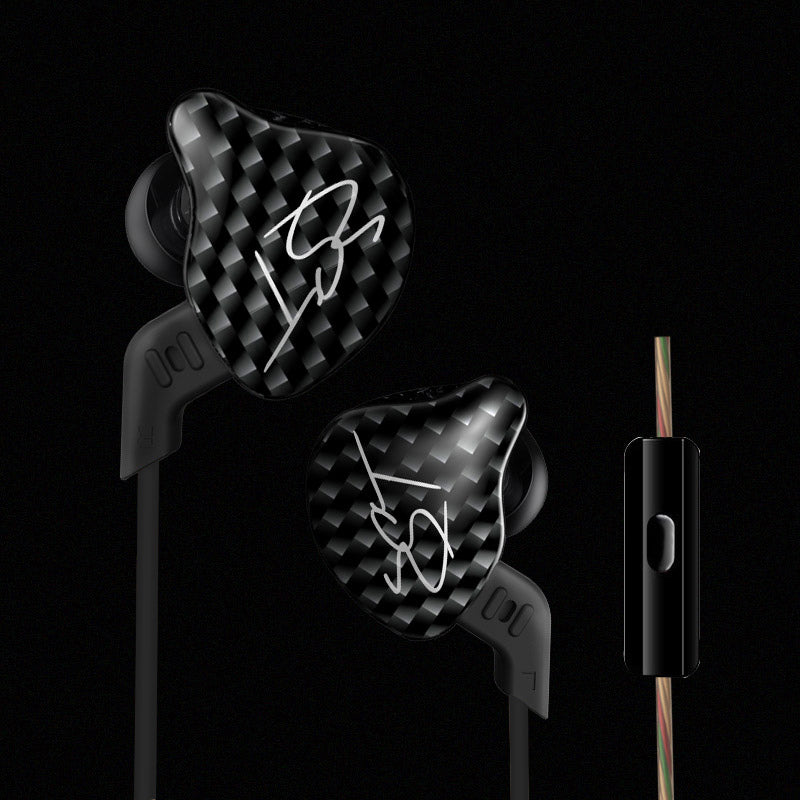 KZ ZST Armature Dual Driver In-ear Earphone Detachable Cable Mega Bass Headset WITHOUT Mic