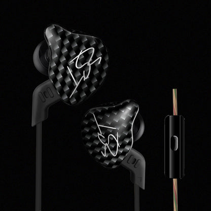 KZ ZST Armature Dual Driver In-ear Earphone Detachable Cable Mega Bass Headset WITHOUT Mic