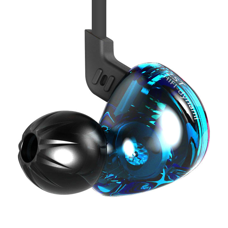 KZ ZST Armature Dual Driver In-ear Earphone Detachable Cable Mega Bass Headset WITHOUT Mic