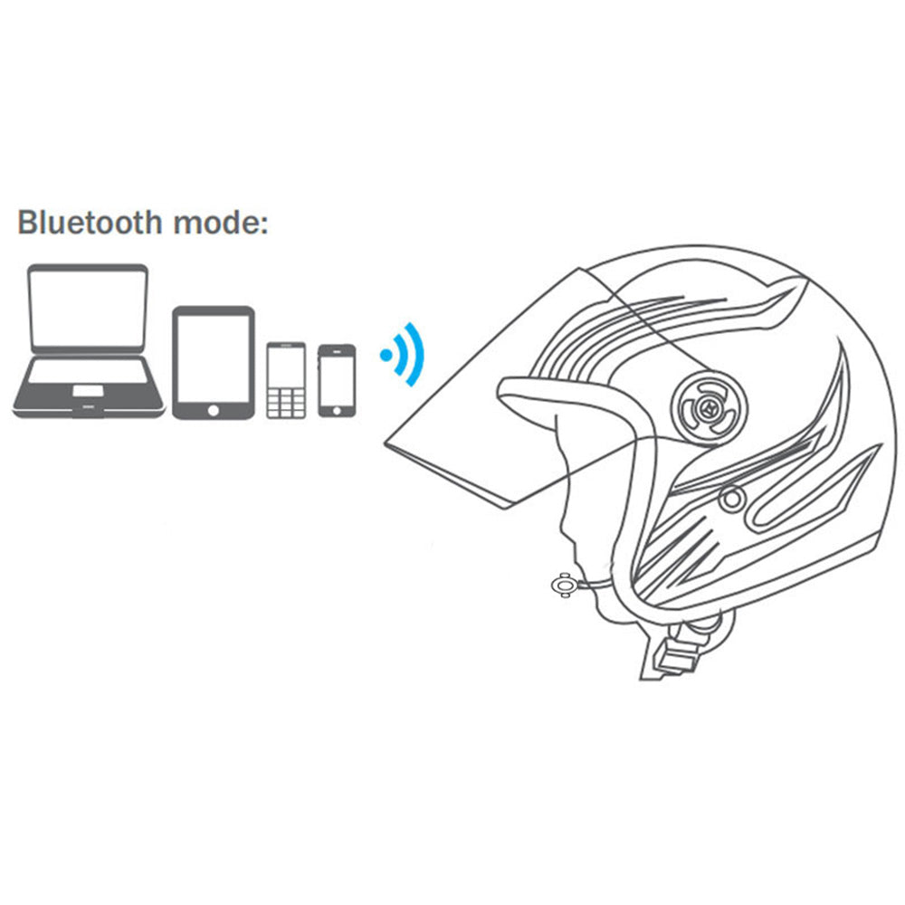 MH02 Motor Wireless Bluetooth 4.0 Handsfree Headset Motorcycle Helmet Speaker