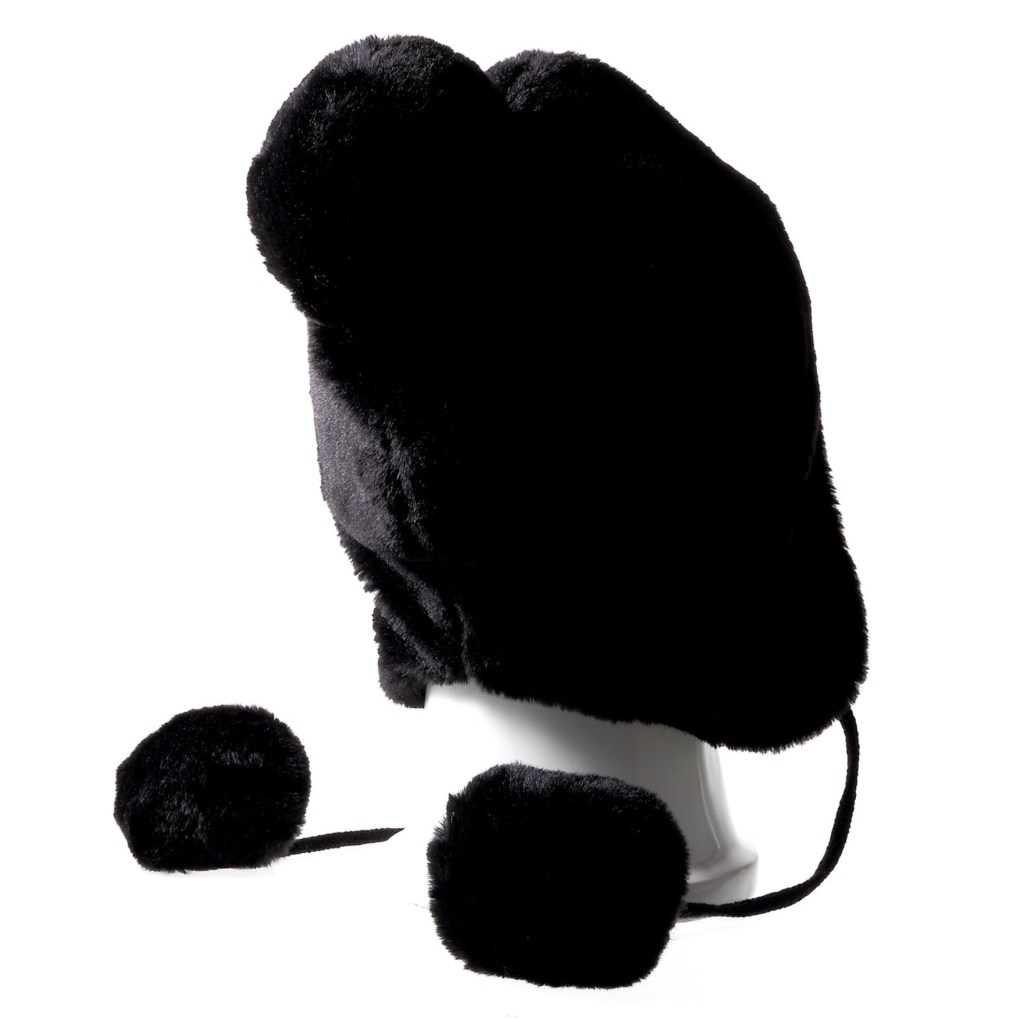 Fluffy Pompom Ball Bluetooth Music Hat with Stereo Headphone Speaker Hands-free Warm Outdoor Sports Hat for Men and Women