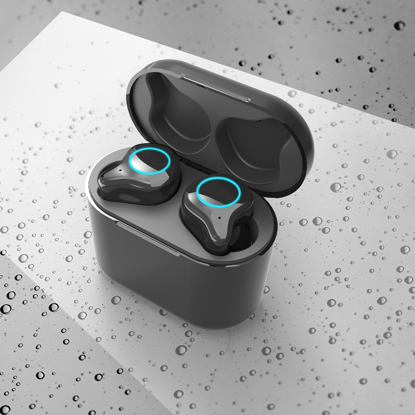 JEDXR5 TWS5.0 Wireless Bluetooth Headset Headphone with Charging Box
