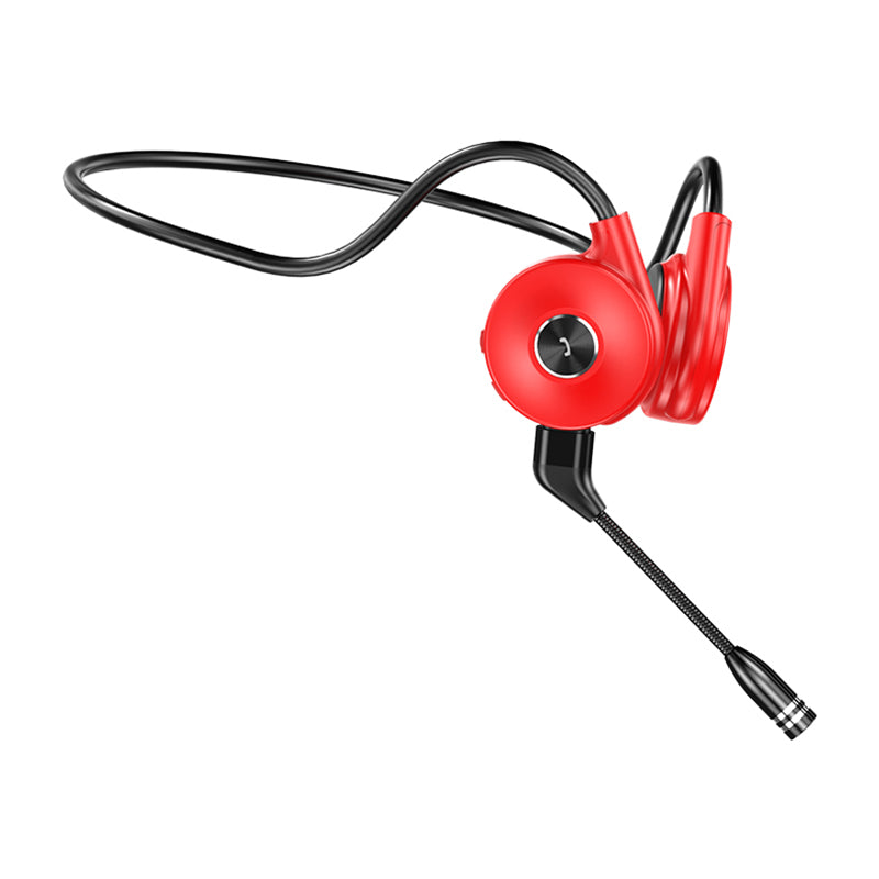 M-1 Bone Conduction Touch Wireless Bluetooth Earphone Driving Running Sport Dual Microphone Stereo Headset