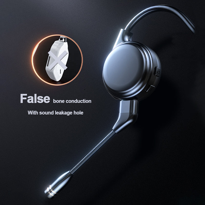 M-1 Bone Conduction Touch Wireless Bluetooth Earphone Driving Running Sport Dual Microphone Stereo Headset