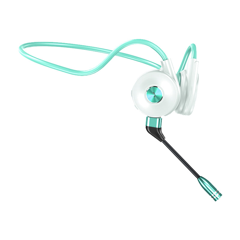 M-1 Bone Conduction Touch Wireless Bluetooth Earphone Driving Running Sport Dual Microphone Stereo Headset