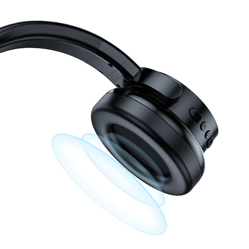 A53 Bluetooth Wireless Headphone Stereo Music Calling TF Card FM Radio Headset