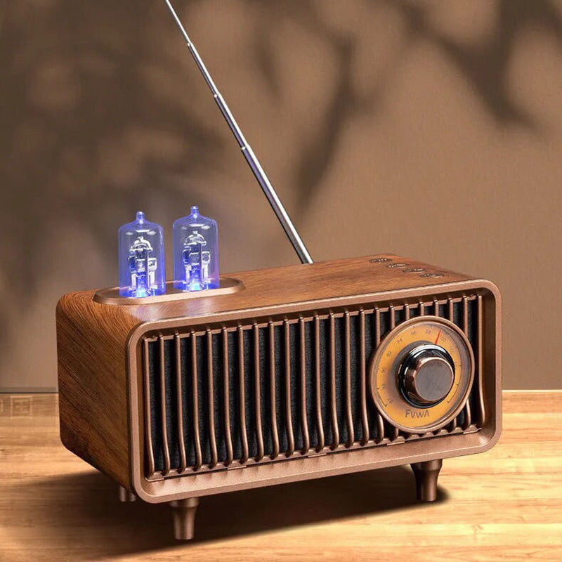 B9 Retro Bluetooth Speaker TF Card FM Radio Better Stereo Bass Sound Portable Wireless Speaker for Home Office Travel