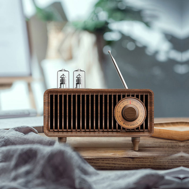 B9 Retro Bluetooth Speaker TF Card FM Radio Better Stereo Bass Sound Portable Wireless Speaker for Home Office Travel