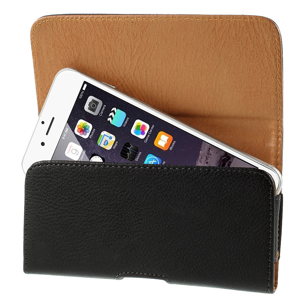 Universal Litchi Grain Leather Pouch Case Holster for iPhone 7 Plus/ 6s Plus / 6 Plus, Size: 160 x 79 x 10mm