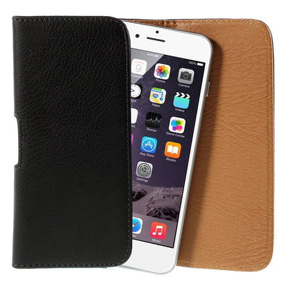 Universal Litchi Grain Leather Pouch Case Holster for iPhone 7 Plus/ 6s Plus / 6 Plus, Size: 160 x 79 x 10mm