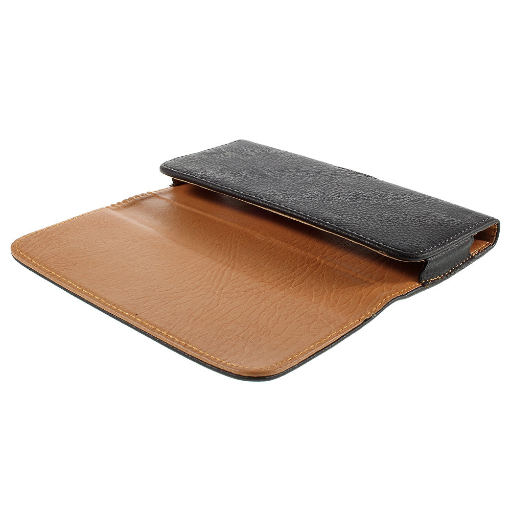Universal Litchi Grain Leather Pouch Case Holster for iPhone 7 Plus/ 6s Plus / 6 Plus, Size: 160 x 79 x 10mm