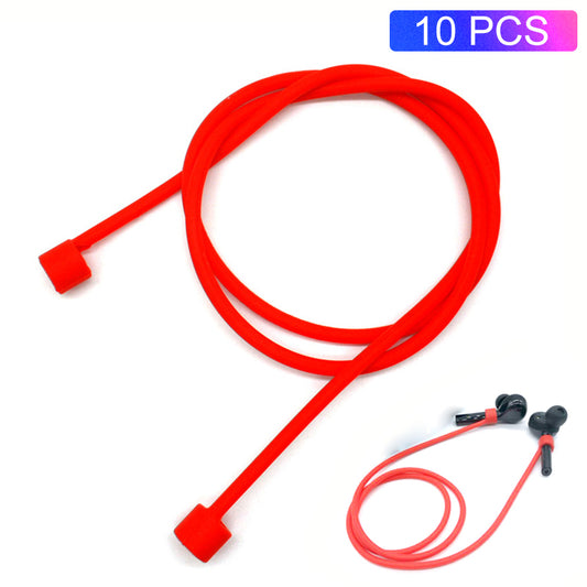 10Pcs/Set Earphone Anti-lost Silicone Rope Strap for Huawei FreeBuds