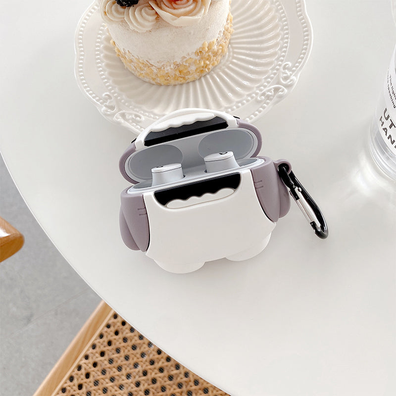 Cartoon Shark Design Silicone Bluetooth Earphone Protective Case Cover for Beats Studio Buds