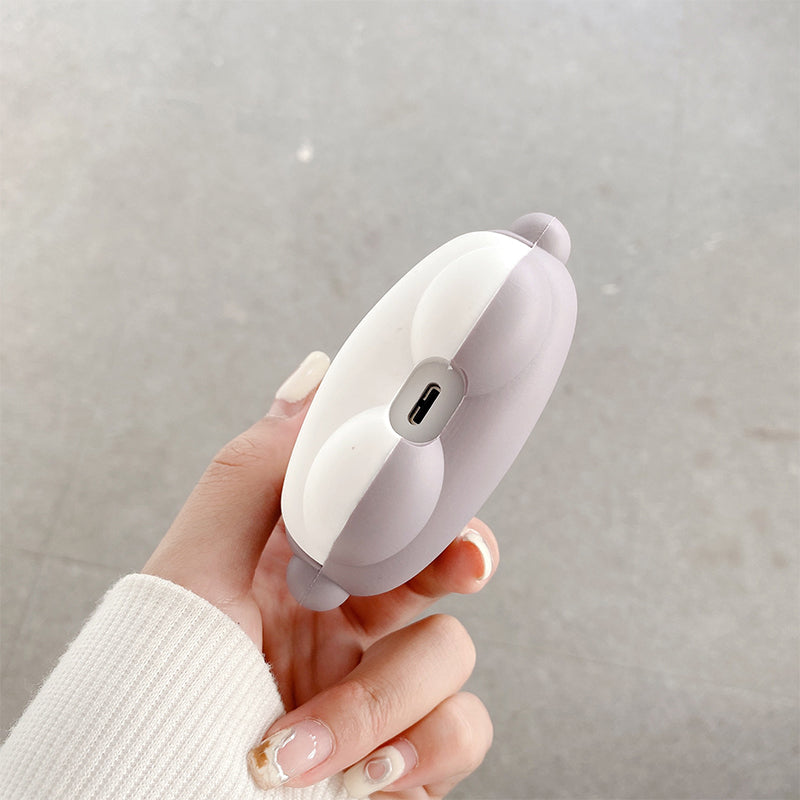 Cartoon Shark Design Silicone Bluetooth Earphone Protective Case Cover for Beats Studio Buds