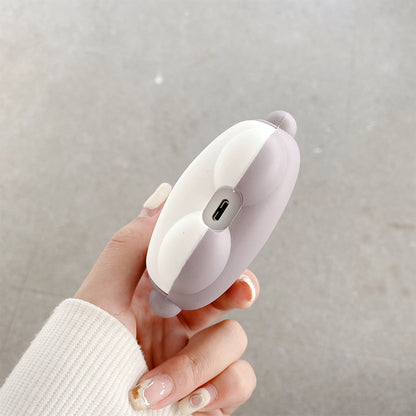 Cartoon Shark Design Silicone Bluetooth Earphone Protective Case Cover for Beats Studio Buds