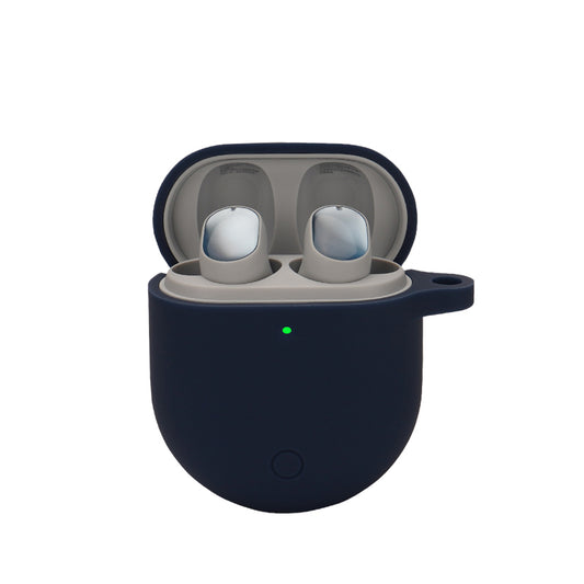 Bluetooth Earphone Protective Case Soft Silicone Cover with Hanging Buckle for Xiaomi Redmi AirDots 3 Pro