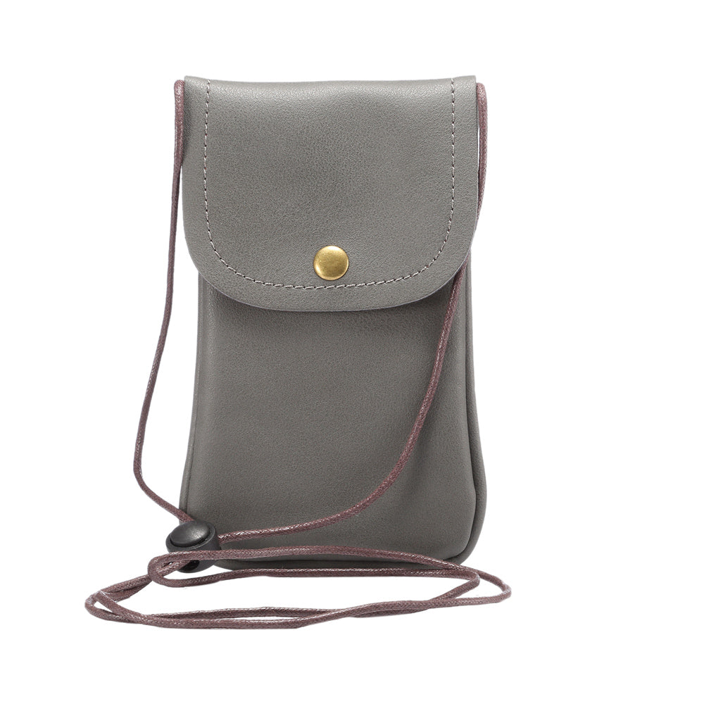 PU Leather Pouch Bag with Strap for iPhone 8 Plus / X / 8 / 6s Plus / Samsung Galaxy Note5, Size: 16.5 x 9.5cm