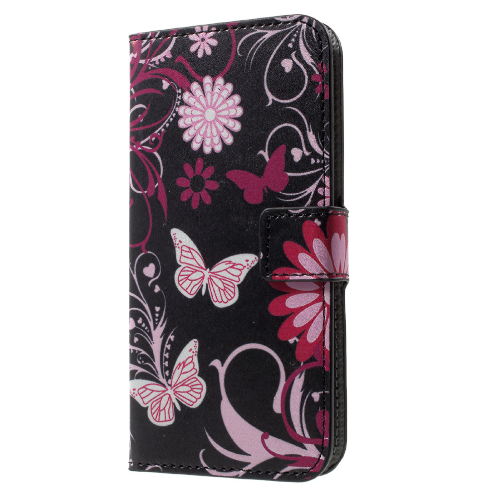 Pattern Printing Wallet Leather Flip Shell for iPhone X/XS 5.8 inch